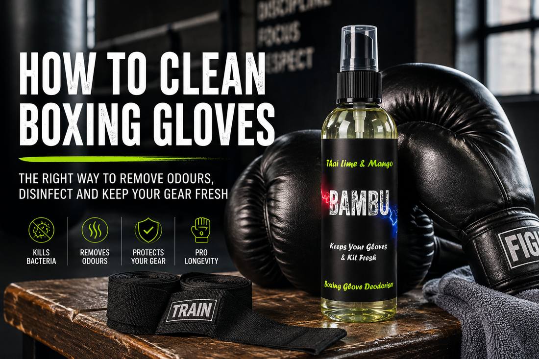How to Clean Boxing Gloves Properly (Without Damaging Them)