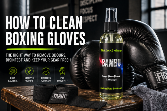 How to Clean Boxing Gloves Properly (Without Damaging Them)
