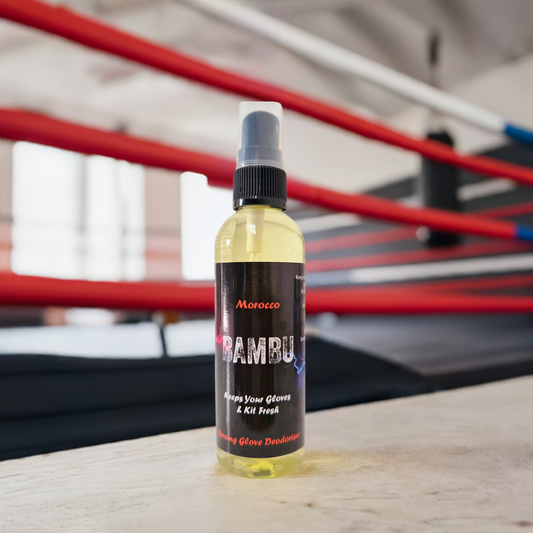 Introducing Our New Morocco Boxing Glove Spray – A Fresh Hit for Your Kit!