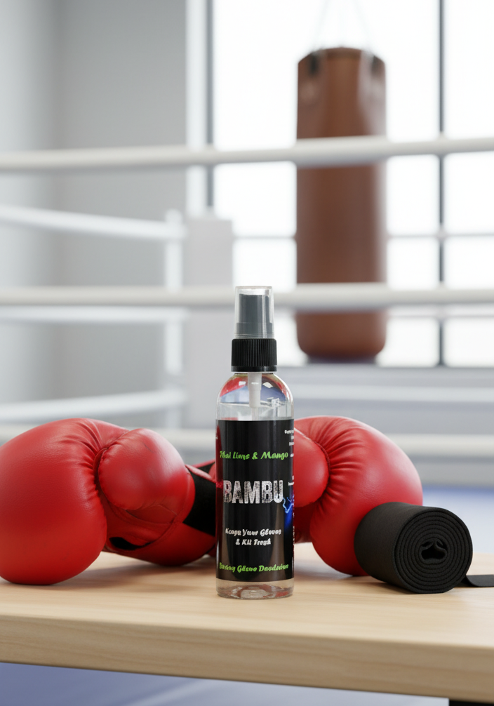 Boxing Glove Deodoriser Spray - keeps your gear fresh and odour-free ...