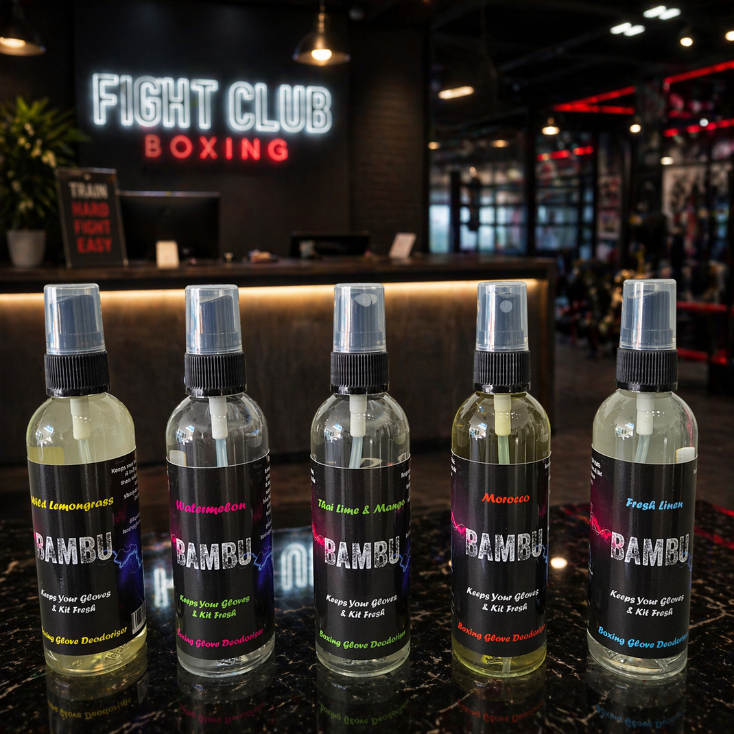 Boxing Glove Deodoriser Spray - keeps your gear fresh and odour-free ...