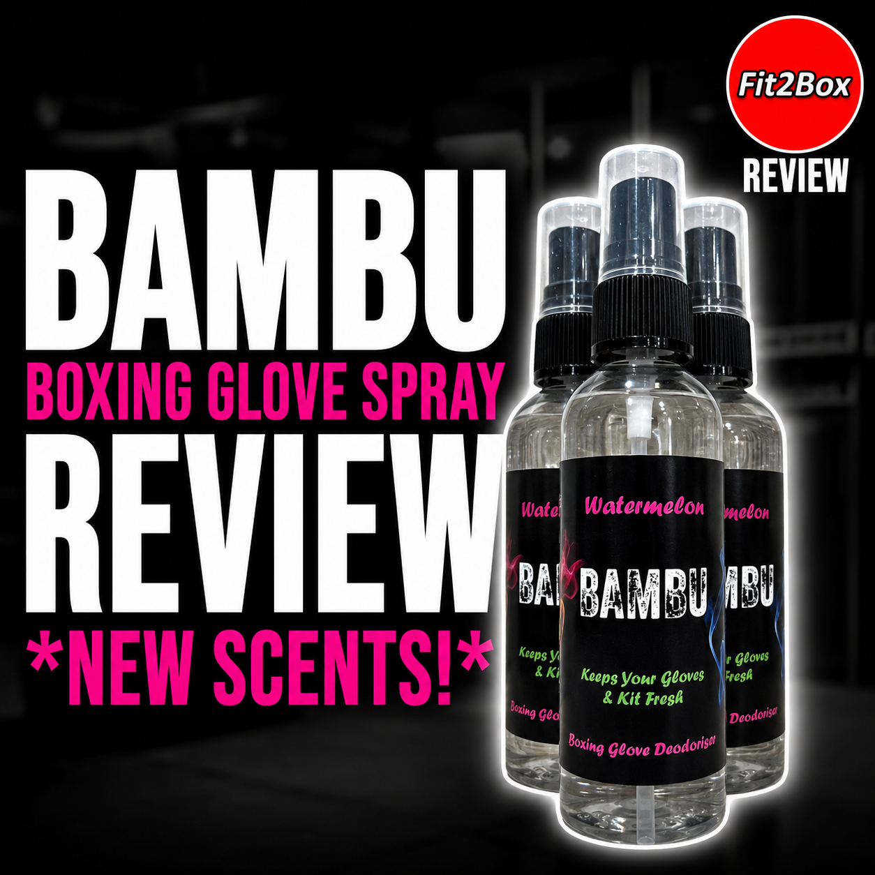 Load video: Boxing Glove Spray review by Fit2box
